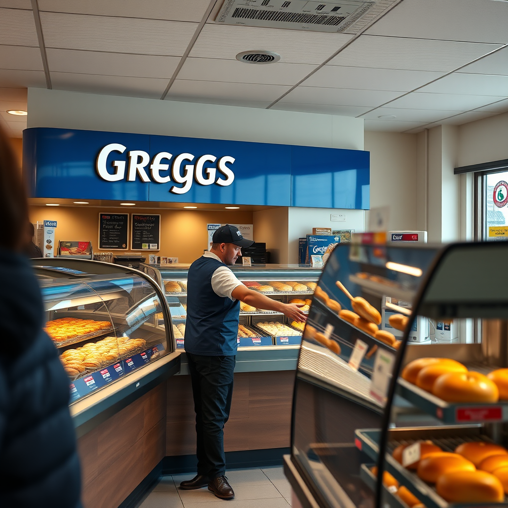Greggs ditches self-checkouts and secures goods in shoplifting trial